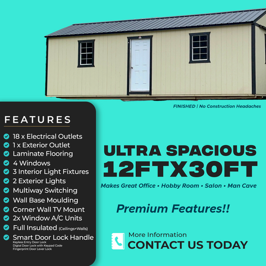 12x30 ft Portable Office