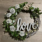 Love Gray Wreath