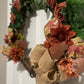 Autumn Rose Spread Wreath