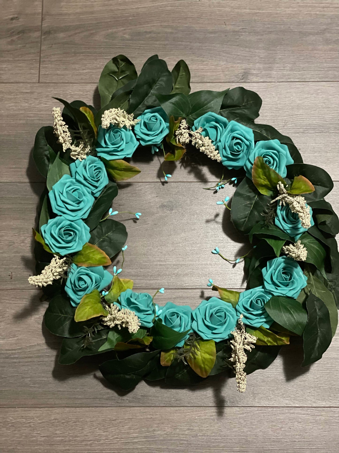 Sassy Blue Wreath