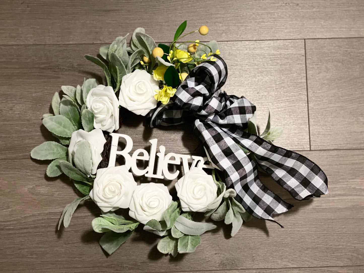 Believe Wreath