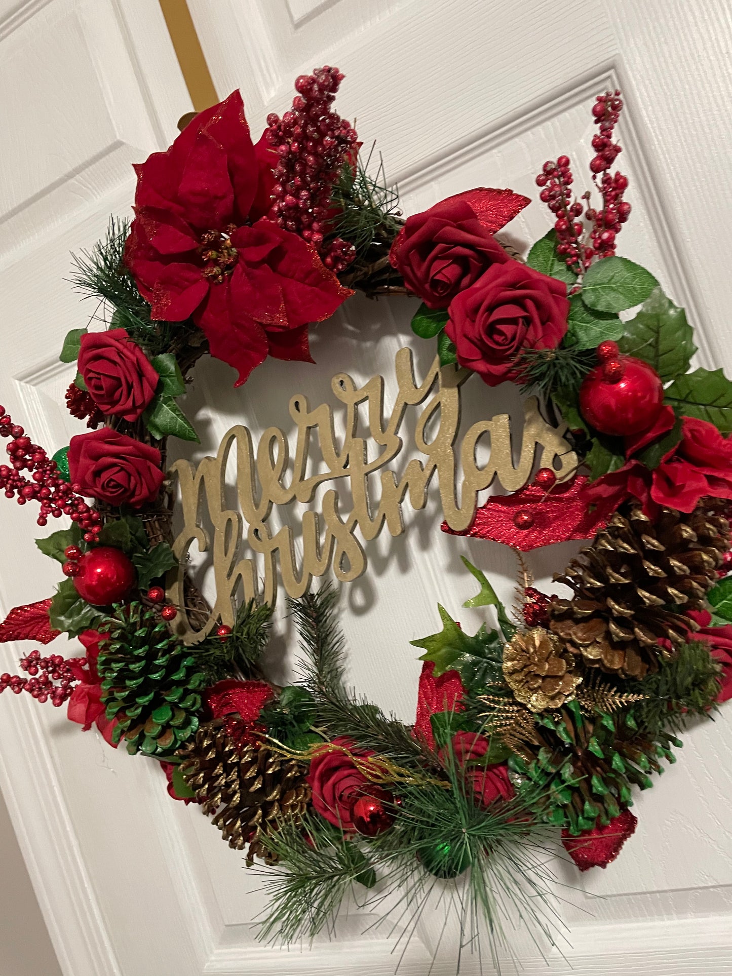 Merry Christmas Wreath