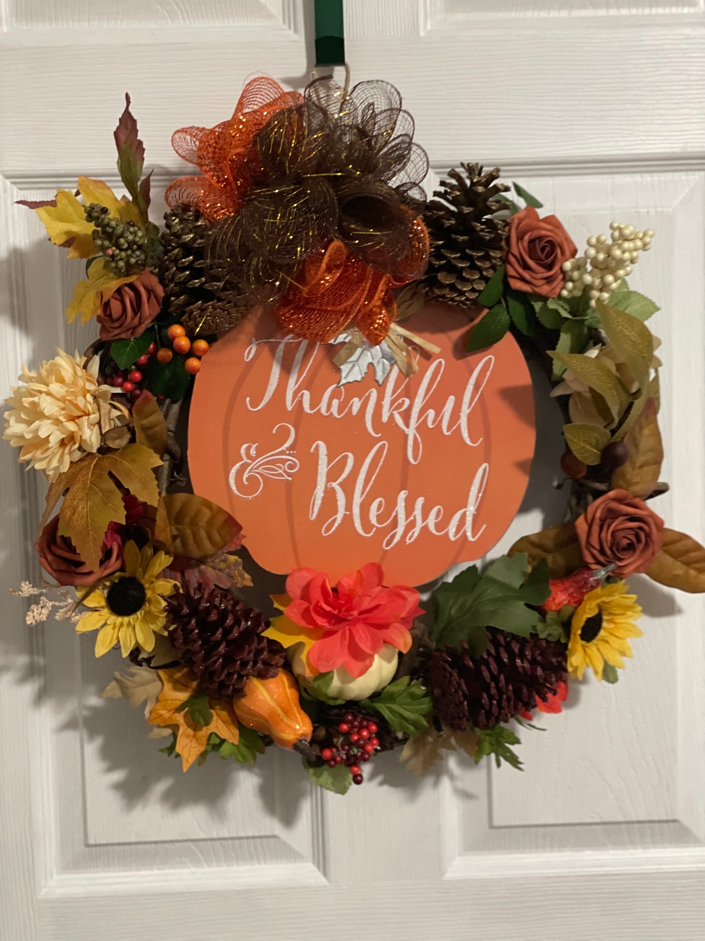 Thankful & Blessed Wreath