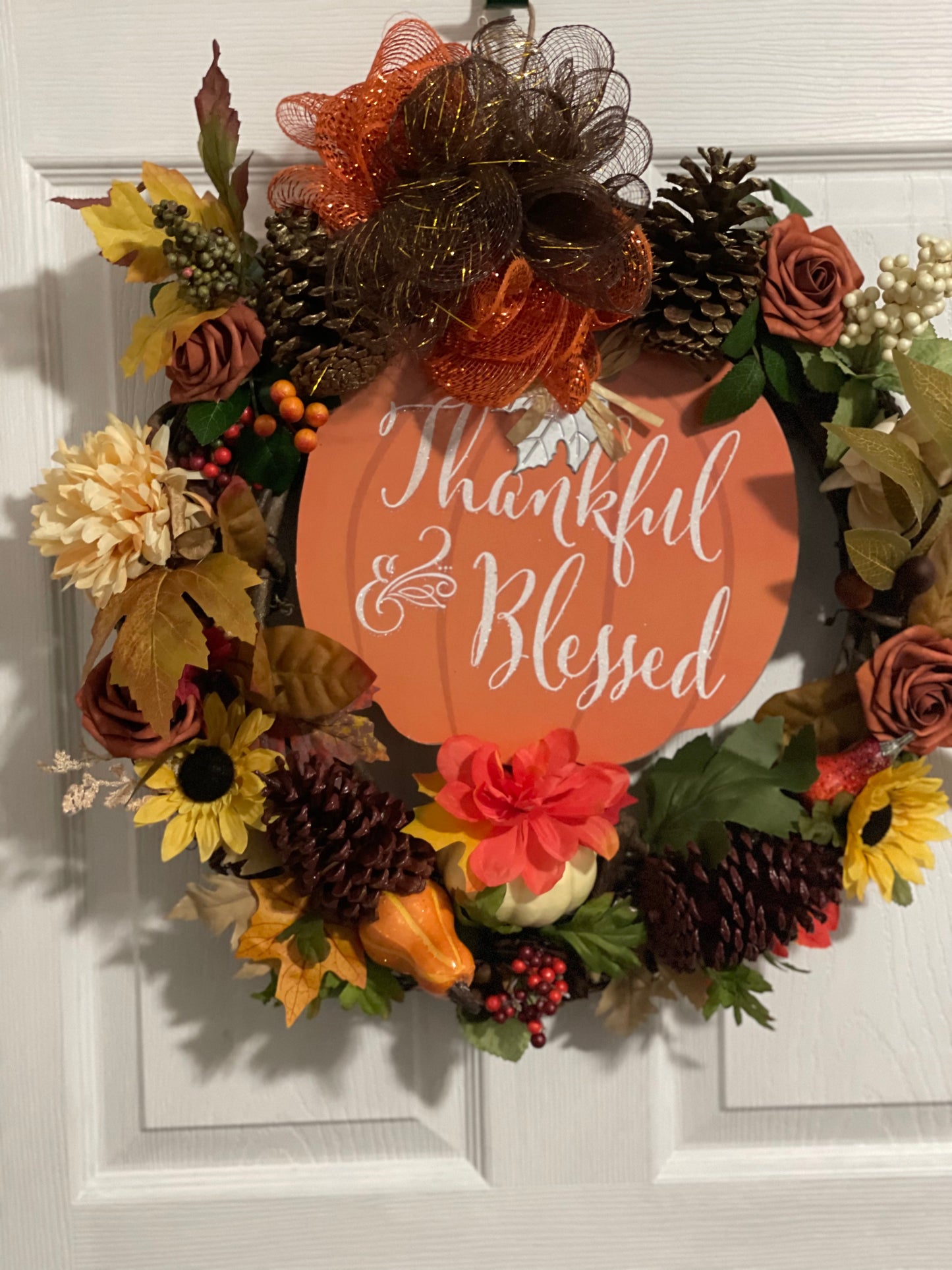 Thankful & Blessed Wreath