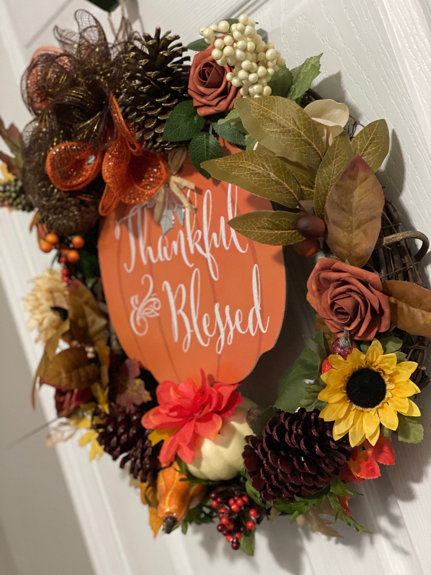 Thankful & Blessed Wreath