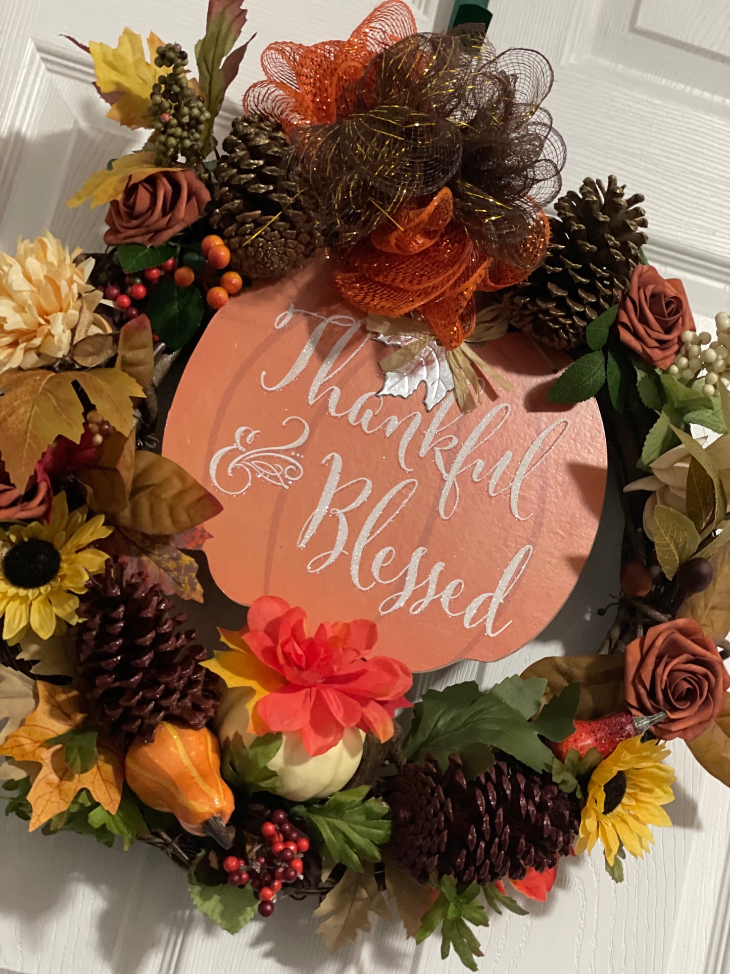 Thankful & Blessed Wreath