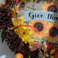 Give Thanks Spray Wreath