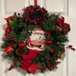 Merry Santa Wreath