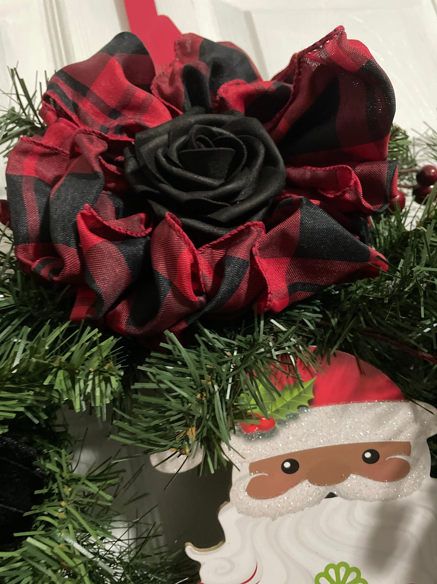 Merry Santa Wreath