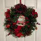 Merry Santa Wreath