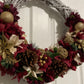 Regal Red Poinsetta Wreath