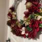 Regal Red Poinsetta Wreath