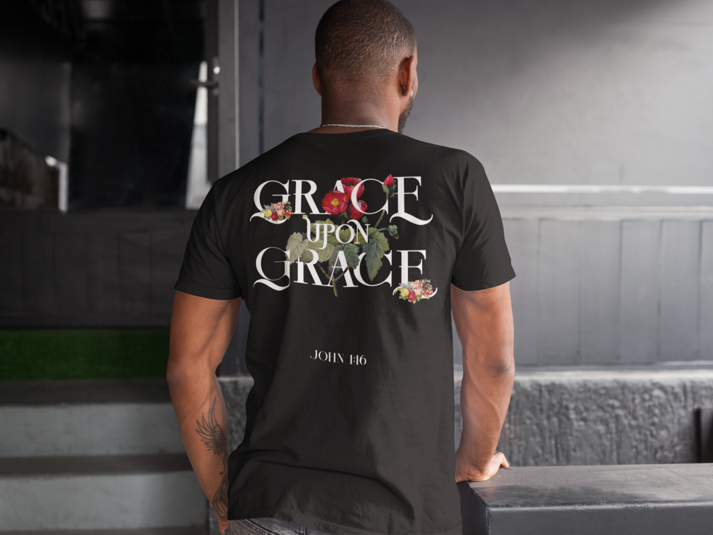 Graced Upon Grace Black