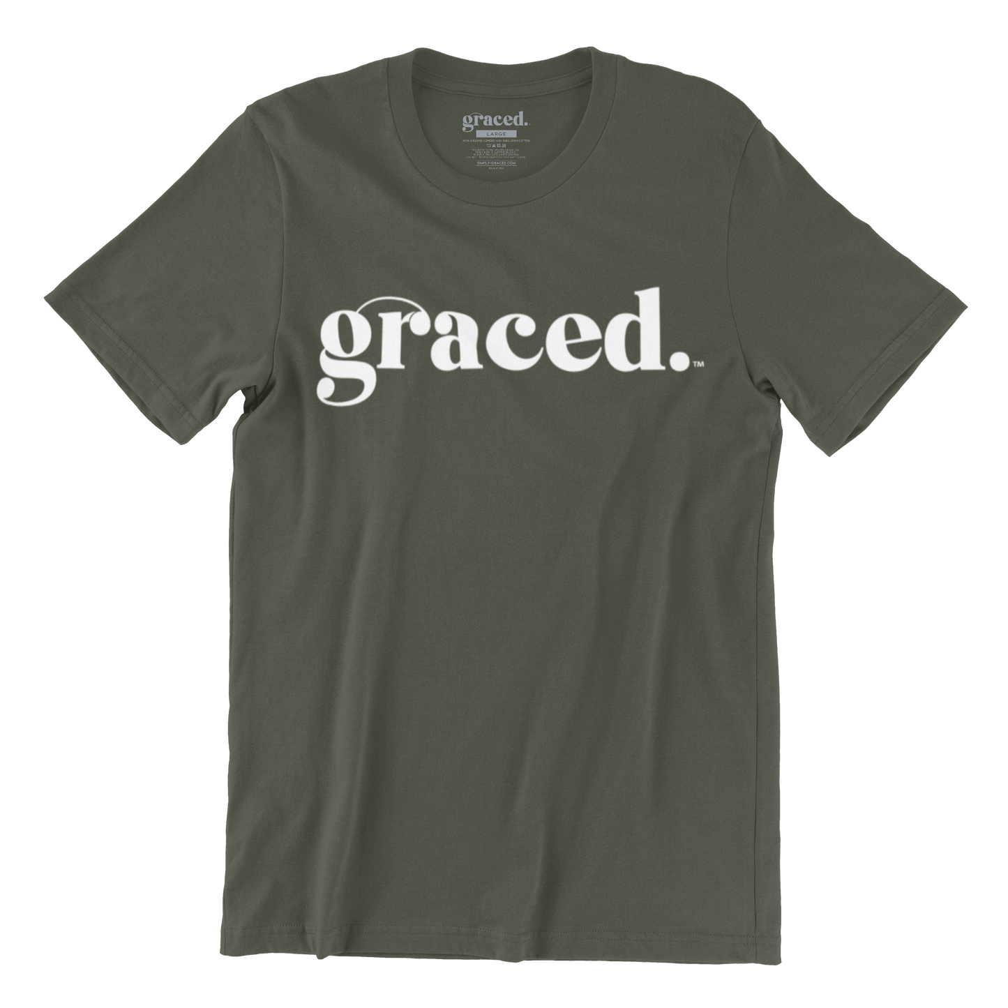 Graced Military Logo Tee