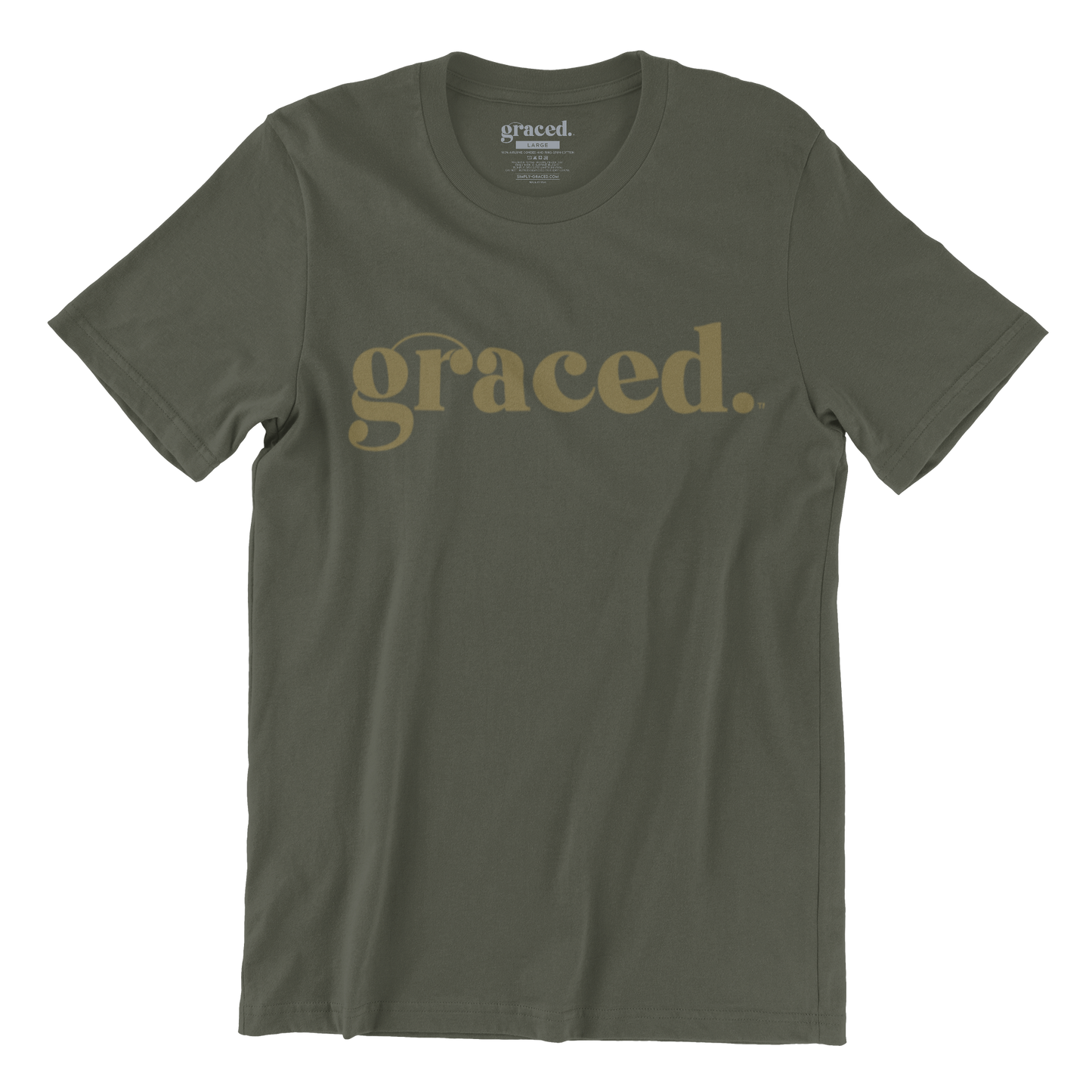 Graced Military Logo Tee