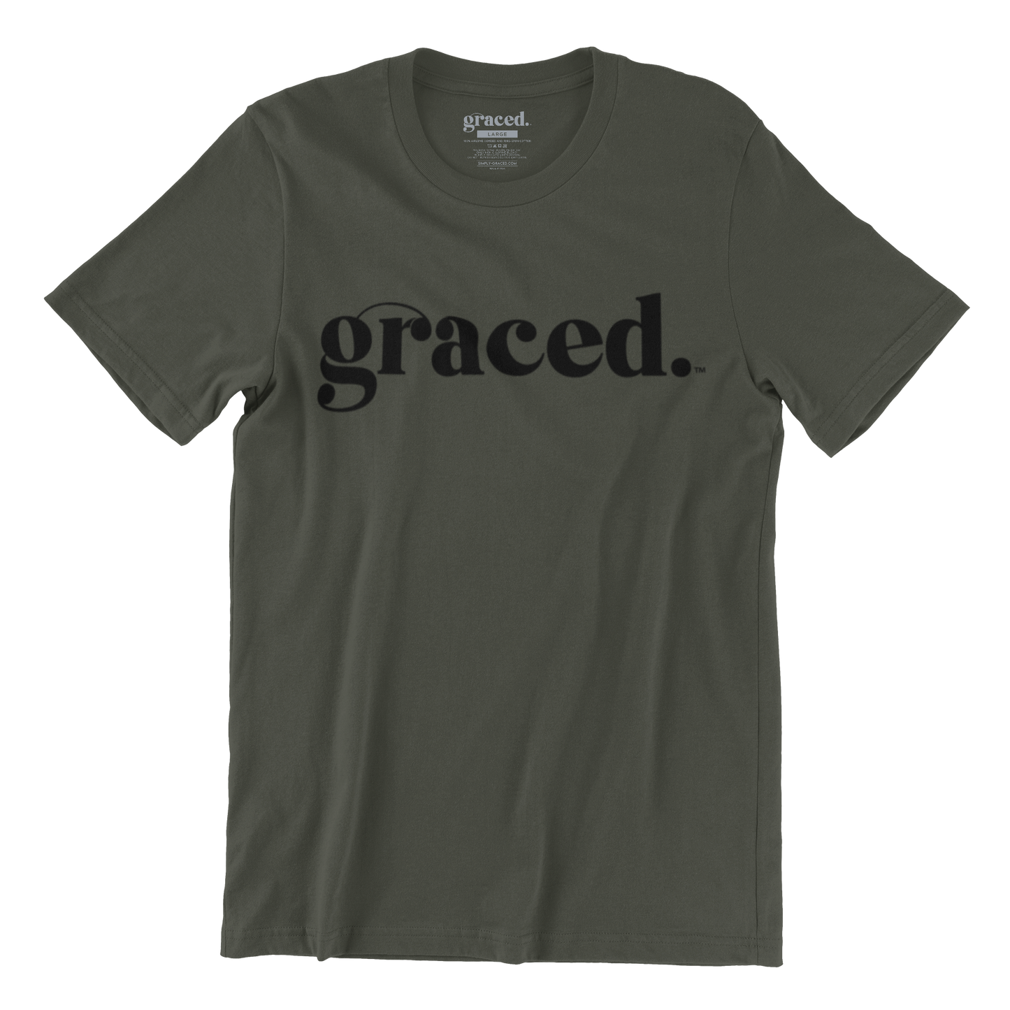 Graced Military Logo Tee